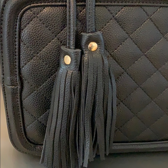 💕LAST 1💕Black Quilted Box Satchel ⭐️ - Picture 6 of 16